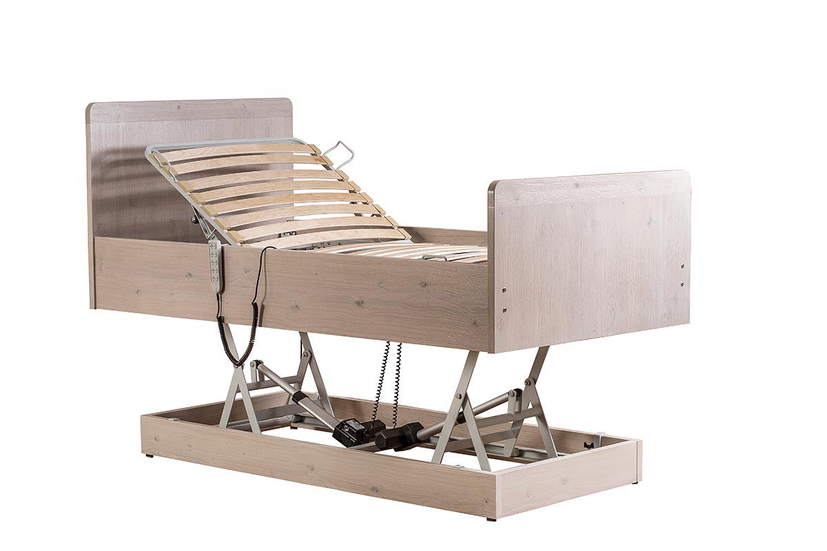 Bett-Liftsystem in höchster Position
