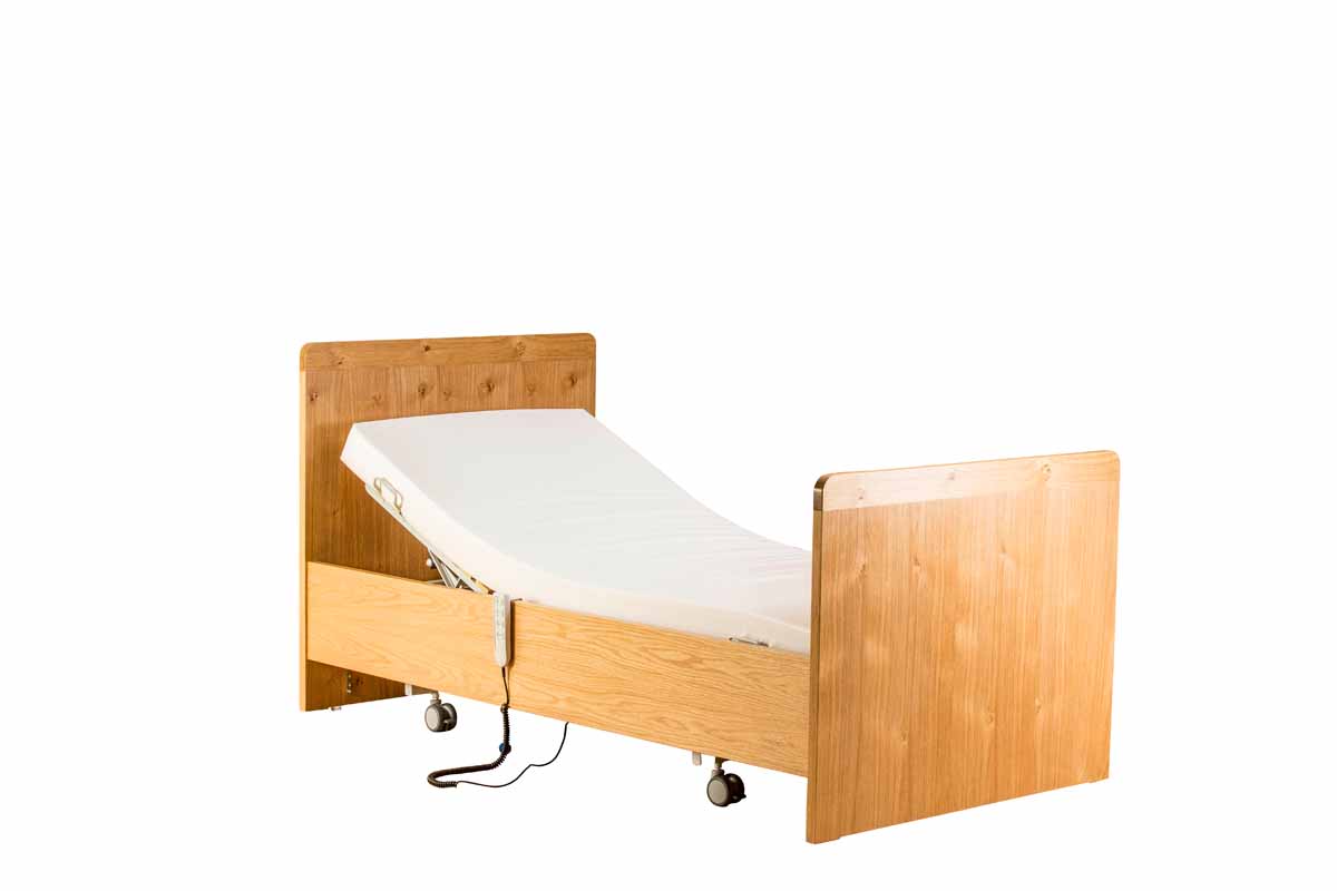 elisa Bett-Liftsystem mit Matratze in Bettumrandung